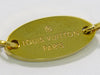 Secondhand Louis Vuitton Nanogram Name Tag Pendant Necklace