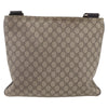 Gucci Zip Top Messenger Bag GG Coated Canvas