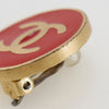 Secondhand Chanel Vintage CC Round Clip-On Earrings