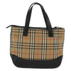 Secondhand Burberry Nova Handbag Check Pattern