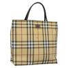 Secondhand Burberry Nova Check Tote canvas check pattern
