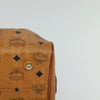 MCM Visetos Handbag Canvas and Leather