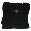 Secondhand Prada Front Pocket Messenger Bag Tessuto