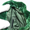 Secondhand Prada Beads Pouch Green Velvet Accessories