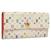 Secondhand Louis Vuitton Vintage Sarah Wallet Monogram Canvas Multicolor