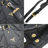 Secondhand Prada Convertible Side Pocket Tote Chevron Tessuto