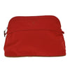 Secondhand Hermes Bolide Pouch Red Cotton Bags