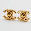 Secondhand Chanel CC Turnlock Stud Earrings