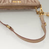 Miu Miu Double Zip Crossbody Bag Matelasse Leather