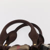 Burberry Big Crush Tote Leather and House Check Canvas