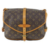 Louis Vuitton Saumur Handbag Monogram Canvas