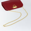 Salvatore Ferragamo Vintage Gancini Chain Shoulder Bag Leather