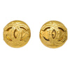 Secondhand Chanel CC Round Earrings