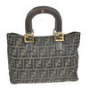 Secondhand Fendi Vintage FF Handle Tote Zucca