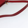 Secondhand Burberry Bucket Bag Red Leather Bags