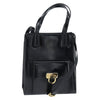 Salvatore Ferragamo Gancini handbag Patent leather