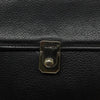 Burberry Convertible Briefcase Leather with London Check Coated Canvas