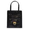 Salvatore Ferragamo Gancini handbag Patent leather