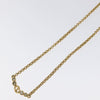 Secondhand Christian Dior CD Pendant Necklace Gold-plated
