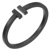 Tiffany & Co. T Square Bracelet Black Coated Steel
