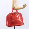 Louis Vuitton Alma Handbag Patent Leather