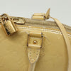 Louis Vuitton Alma Handbag Monogram Vernis