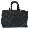 Secondhand Chanel Travel Line Boston Bag Printed