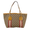 Gucci Sherry Line Tote Canvas