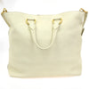Secondhand Prada Side Zip Convertible Shopper Tote Vitello Daino