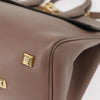 Salvatore Ferragamo Studio Satchel Leather