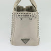 Secondhand Prada Canapa Convertible Tote Rhinestone Embellished