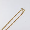 Chanel Flap Bag Pendant Necklace Metal