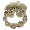 Chanel Camellia Ring Metal and Resin