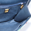 Secondhand Gucci Vintage Flap Crossbody Bag GG Coated Canvas and