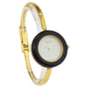 Secondhand Gucci 1100 Interchangeable Bezel Bangle Quartz Watch Plated Metal with