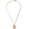 Chanel CC Pendant Necklace Metal