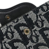 Christian Dior Saddle Flap Wallet Diorissimo Canvas