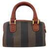 Secondhand Fendi Vintage Pequin Convertible Boston Bag