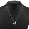Tiffany & Co. Heart stencil Necklace Silver 925