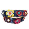 Secondhand Fendi Flowerland Strap You Shoulder Strap Studded