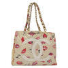 Secondhand Chanel Vintage CC Chain Tote Printed