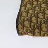 Christian Dior Vintage Trotter Shoulder Bag Canvas