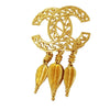 Secondhand Chanel Vintage CC Fringe Brooch