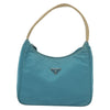Secondhand Prada Hobo Tessuto Blue Nylon Bags
