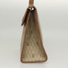 Christian Dior Vintage Honeycomb Handbag Canvas Leather