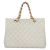 Chanel Vintage Grand Shopping Tote Quilted Caviar