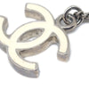 Chanel CC Logo Pendant Necklace Metal