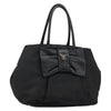 Secondhand Prada Bow Tote Tessuto with