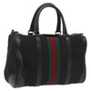 Secondhand Gucci Vintage Web Boston Bag GG