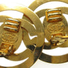 Secondhand Chanel Round CC Turnlock Clip-On Earrings